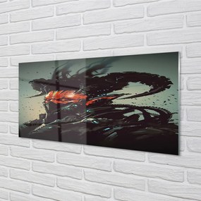 Panel nad Blat Kuchenny Ciemna Postać z Koszmaru