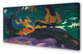 Obraz na płótnie Fatata te Miti (Nad morzem) - Paul Gauguin