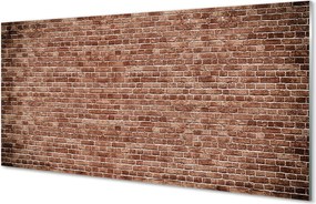 Szkło do Kuchni na Ścianę Klasyczna Cegła Vintage