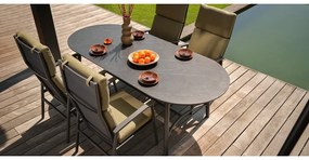 Stół ogrodowy z ceramicznym blatem 100x220 cm Flora – Hartman