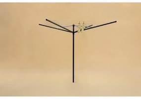 Antracytowa ogrodowa suszarka na pranie 50 m Topspinner – Brabantia