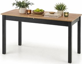 Rozkładany prostokątny stół w stylu loftowym L0-M74