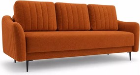 Kanapa Arvella – elegancka sofa 3-osobowa z funkcją spania i pojemnikiem na pościel, dostępna w 6 kolorach tkanin