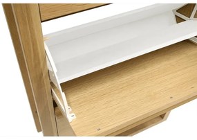 Uchylna szafka na buty w dekorze dębu NewEst – Woodman