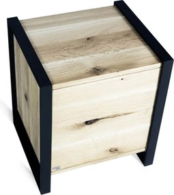 Drewniana szafka nocna Night Frame
