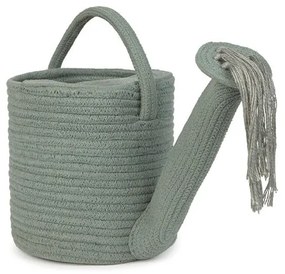 Szałwiowy tekstylny dziecięcy kosz na zabawki 51x26x38 cm Water Can – Lorena Canals