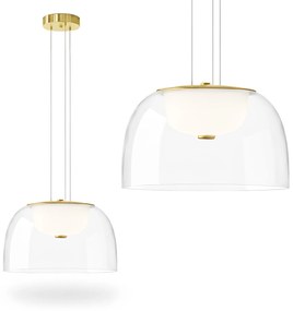 LAMPA WISZĄCA LED APP1690-1PC B Złota