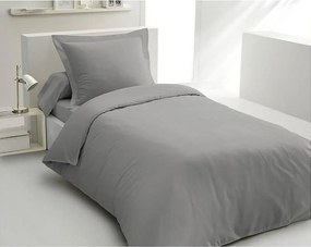 Komplet Poszewki na Kołdrę 140x200 cm z Jasnobeżowej Bawełny