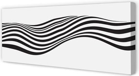 Zdjęcie na płótnie Falujący Wzór Zebry