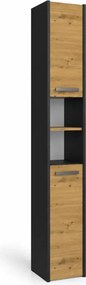 Szafka łazienkowa Stella 30 cm 2-drzwiowa z minimalistycznymi uchwytami