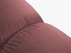 Sofa 2-osobowa modułowa Bellis róż velwet od Micadoni