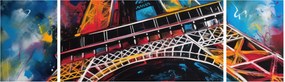 Obraz - Obraz wieży Eiffla II. (170x50 cm)