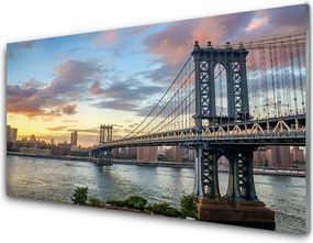 Panel Kuchenny Stalowy Gigant Nad Rzeką