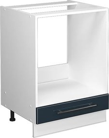 Szafka kuchenna ciemnoniebieski wysoki połysk 60x51.6x82 fame-line