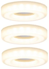 Paulmann 92704 - ZESTAW 3xLED/5,5W Oprawa wpuszczana BAGEL 230V