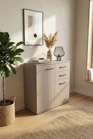 Kaszmirowa komoda z 2 szufladami L9-N28