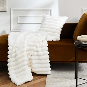 Poduszka dekoracyjna z mikropluszu 45x45 cm Boudoir – douceur d'intérieur