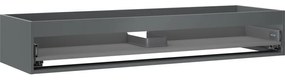 Mexen Box-A korpus szafki podumywalkowej 140 cm, 1 szuflada, grafit mat - 91AX0-1400-235-1-66