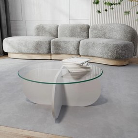 Stolik konferencyjny Bubble White