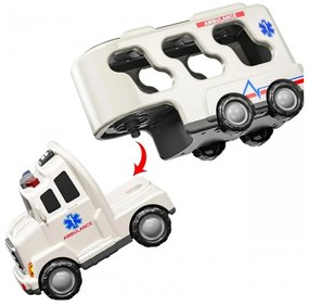 Woopie laweta drogowa zestaw 5 aut - ambulans