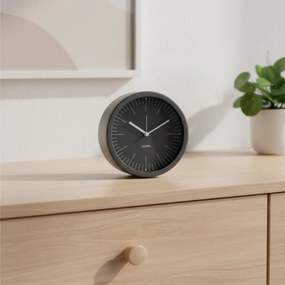 Zegar stojący na komodę GIST, minimalistyczna tarcza, Ø 15