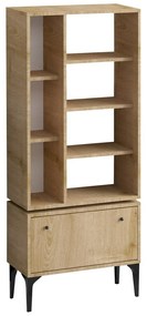 Biblioteczka Fix Black and Oak
