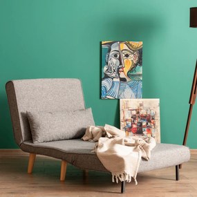 Fotel Folde Single Light Grey