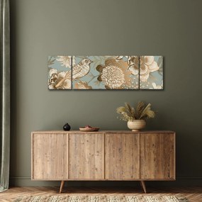 Obraz - Ogród z ptakiem (170x50 cm)