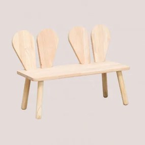 Lawka Drewniana Buny Style Kids Naturalna - Sklum