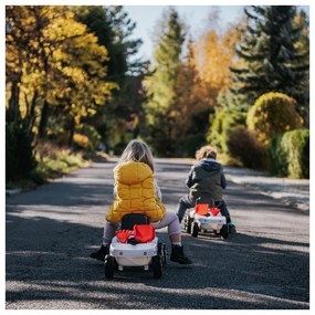 Falk traktorek baby valtra biały z przyczepką + akc. od 1 roku