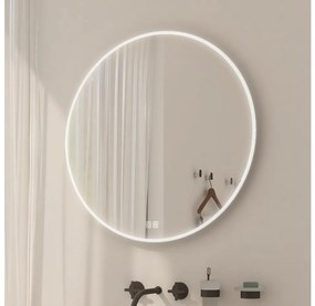 NIMCO ZP 26000RVX - LED lustro łazienkowe z podświetleniem 3000–6500 K, śr. 60 cm, IP44