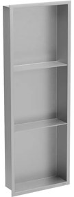 Mexen X-Wall-R półka wnękowa z kołnierzem i półką 90 x 30 cm, inox - 1910903010S