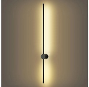 Brilagi - Zewnętrzny kinkiet LED AURA LED/20W/230V 3000K IP54 czarny