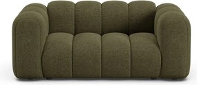 Zielona sofa z tkaniny szenilowej 170 cm Lupine – Micadoni
