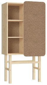 Regał z drewna sosnowego z tablicą Karup Design Slide