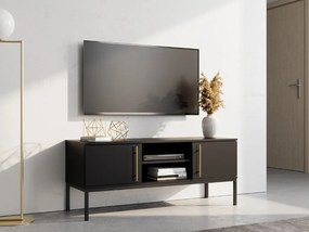 Szafka RTV LANZZI 120x40 cm, czarna