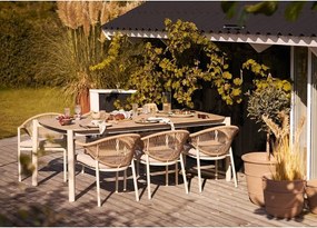 Beżowe kamionkowe talerze zestaw 4 szt. ø 27 cm Viola – House Nordic