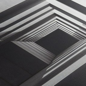 Obraz - Kwadratowy tunel (70x50 cm)