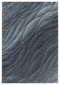 Dywan nowoczesny Ottawa wstęgi szary 80 cm x 250 cm