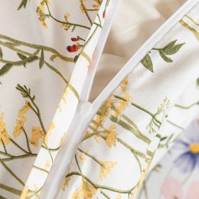 Poszewka na poduszkę z mikrofibry WILDFLOWERS 45x45 cm, kolorowy