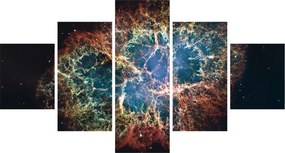 Obraz - Mgławica Krab (125x70 cm)