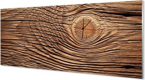 Panel szklany do Kuchni Organiczna Tekstura Deski