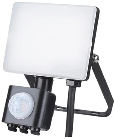 LED reflektor zewnętrzny z czujnikiem LED/10W/230V 5000K IP44