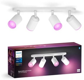 Philips - LED RGBW Oświetlenie punktowe ściemnialne Hue FUGATO 4xGU10/4,2W/230V biały