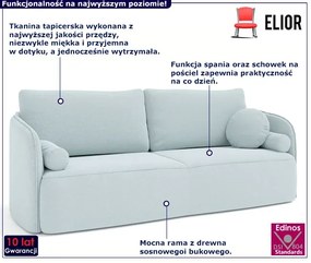 Kremowy narożnik w kształcie litery U T0-Z83