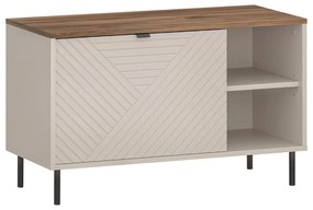 Szafka na buty EYCO 1K, kaszmir/dąb castello