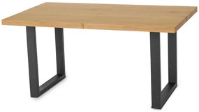 Duży prostokątny rozkładany stół industrialny G1-C15