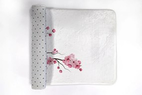 Dywanik łazienkowy antypoślizgowy Dywanik łazienkowy antypoślizgowy Kwiaty Wiśni Japoński