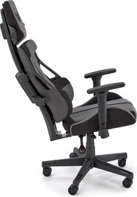 Fotel gamingowy NITRO 2 szary/czarny HALMAR