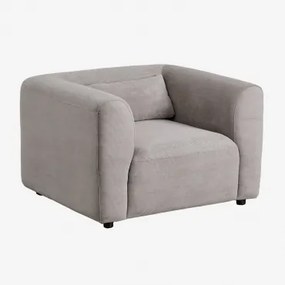 Fotel Fogler Sztruksu Szary Kret - Sklum